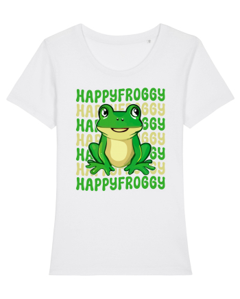 Happy Froggy White