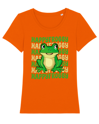 Happy Froggy Bright Orange