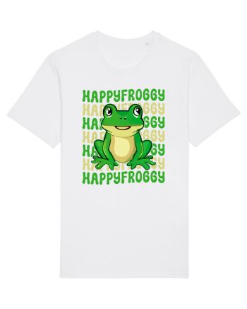 Happy Froggy White
