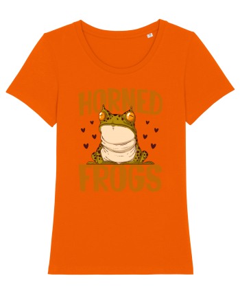 HORNED FROGS Bright Orange