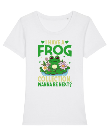I Have A Frog Collection. Wanna Be Next? White