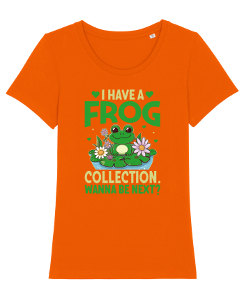 I Have A Frog Collection. Wanna Be Next? Bright Orange