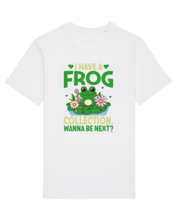 I Have A Frog Collection. Wanna Be Next? White