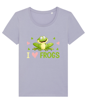 I Love Frogs Lavender