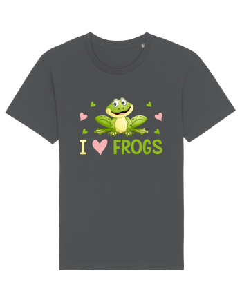 I Love Frogs Anthracite