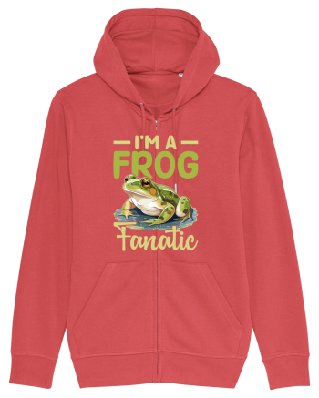 I'm A Frog Fanatic Carmine Red