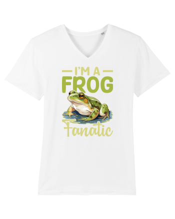 I'm A Frog Fanatic White