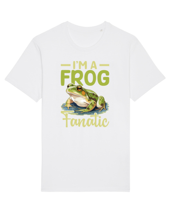 I'm A Frog Fanatic White