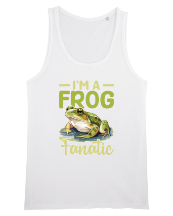 I'm A Frog Fanatic White