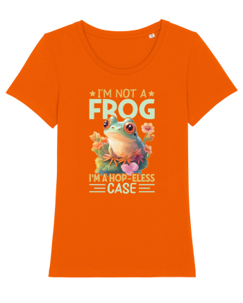 I'm Not A Frog I'm A Hop-Eless Case Bright Orange