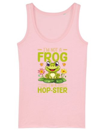 I'm Not A Frog I'm A Hop-Ster Cotton Pink