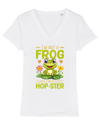 I'm Not A Frog I'm A Hop-Ster White