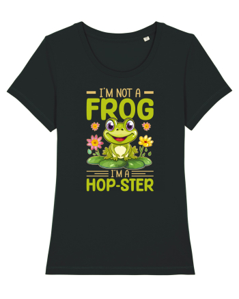 I'm Not A Frog I'm A Hop-Ster Black