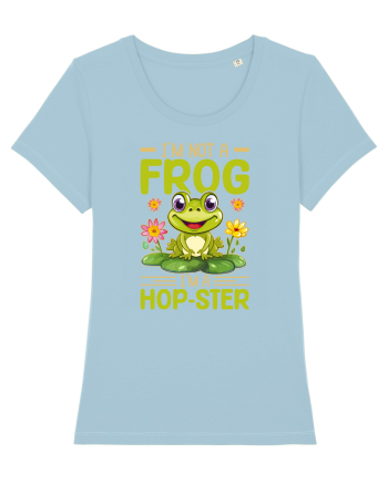 I'm Not A Frog I'm A Hop-Ster Sky Blue