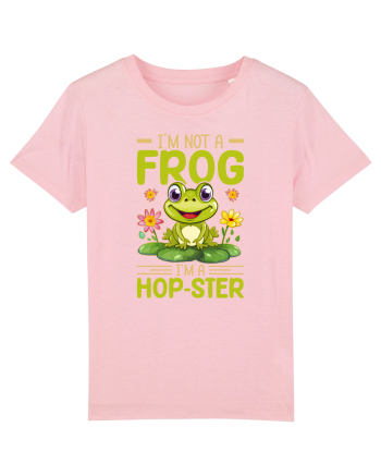 I'm Not A Frog I'm A Hop-Ster Cotton Pink