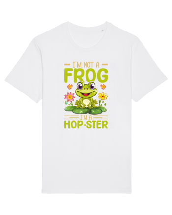 I'm Not A Frog I'm A Hop-Ster White