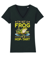 I'm Not A Frog I'm A Hop-Tart Tricou mânecă scurtă guler V Damă Evoker