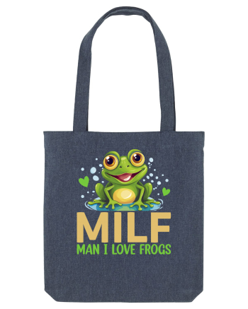 MILF Man I Love Frogs Midnight Blue