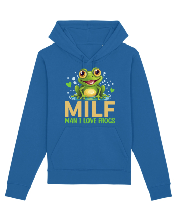 MILF Man I Love Frogs Royal Blue