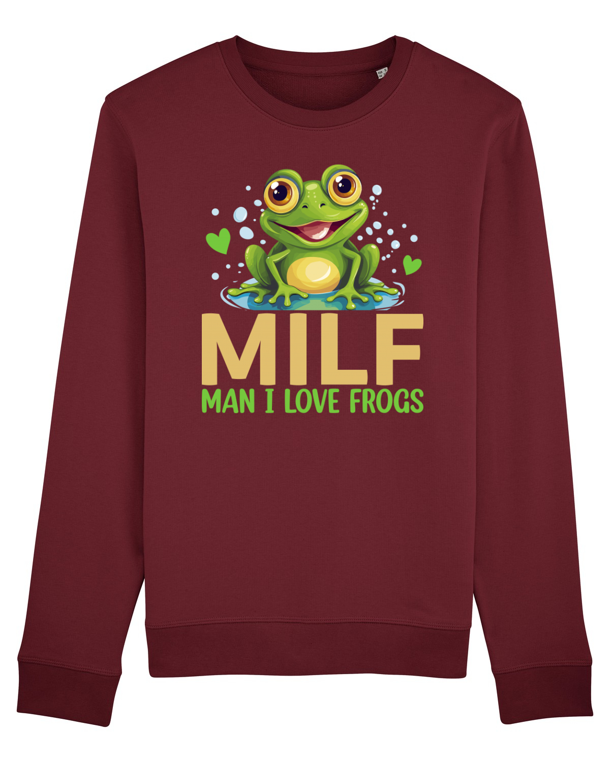 Bluză mânecă lungă Unisex Rise Burgundy