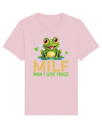 MILF Man I Love Frogs Cotton Pink