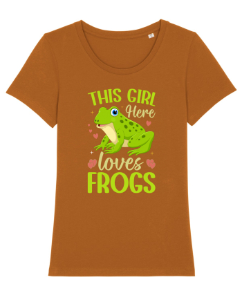 This Girl Here Loves Frogs Roasted Orange