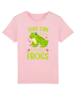 This Girl Here Loves Frogs Tricou mânecă scurtă  Copii Mini Creator