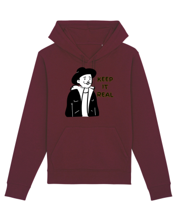 KEEP IT REAL - V1 Burgundy