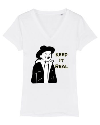 KEEP IT REAL - V1 White
