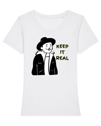 KEEP IT REAL - V1 White