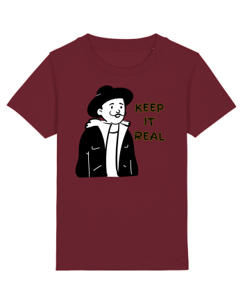 KEEP IT REAL - V1 Burgundy