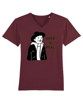 KEEP IT REAL - V1 Burgundy