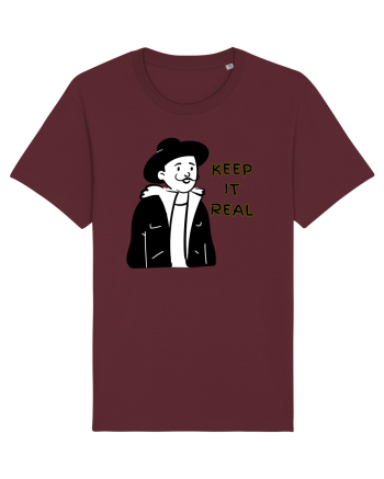 KEEP IT REAL - V1 Burgundy
