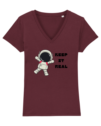 KEEP IT REAL - V2 Burgundy