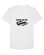 BORN IN 90' Tricou mânecă scurtă guler larg Bărbat Skater