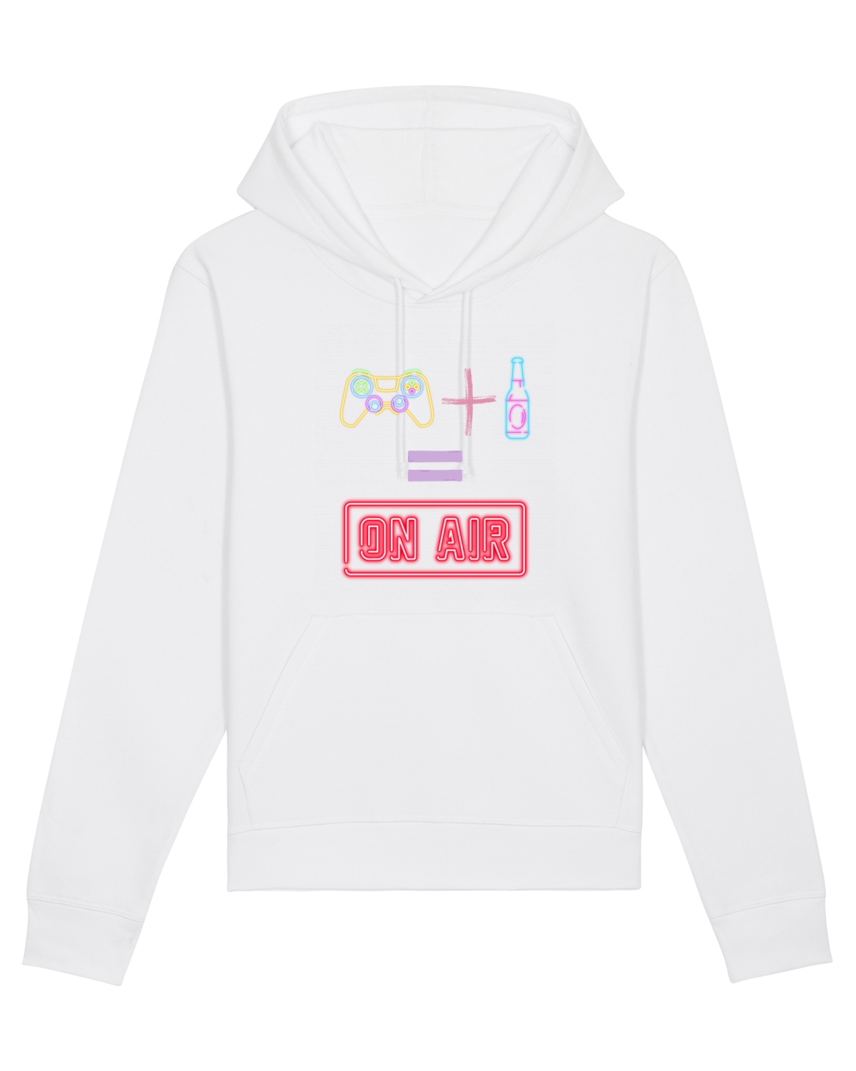 Hanorac Unisex Drummer White