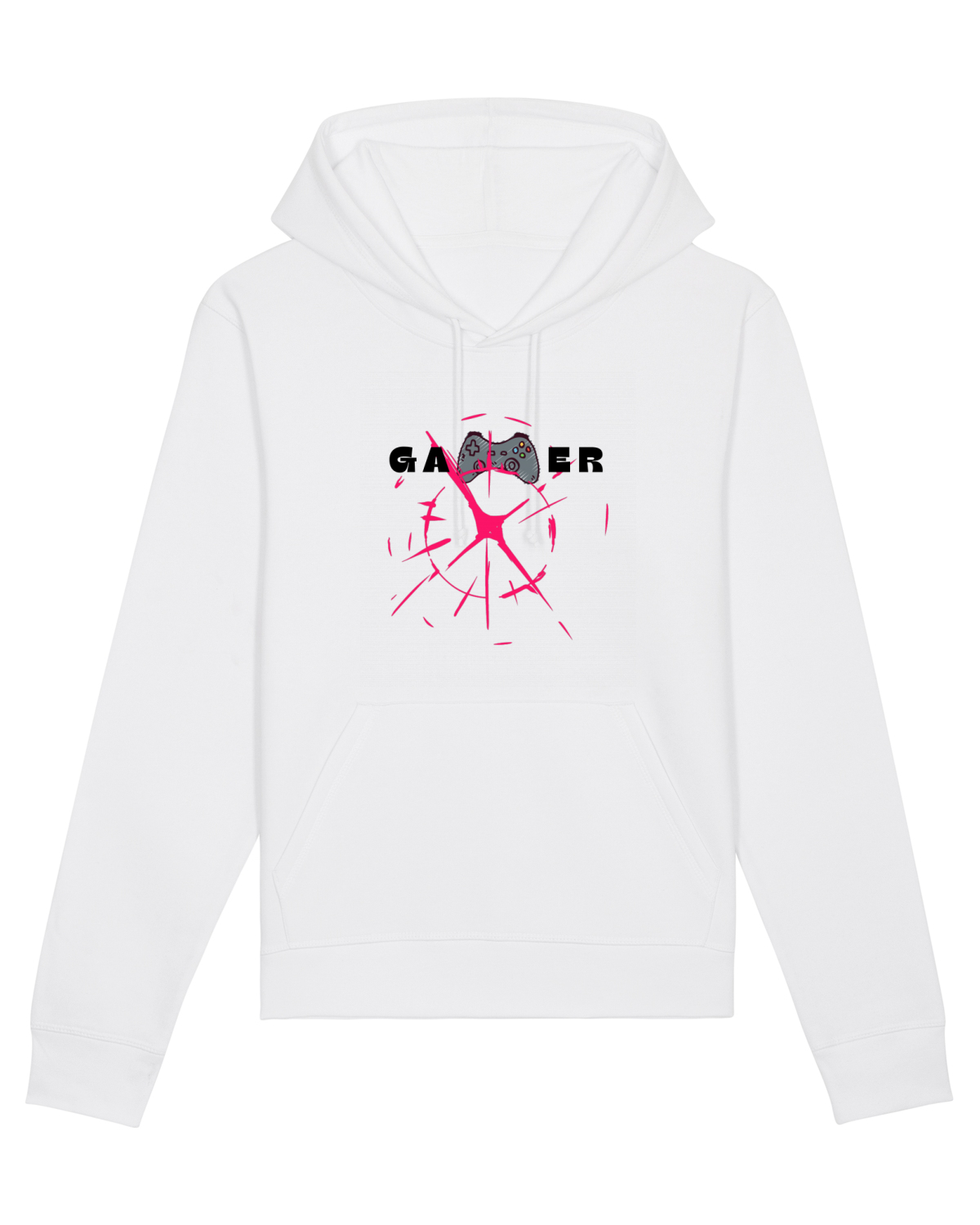 Hanorac Unisex Drummer White