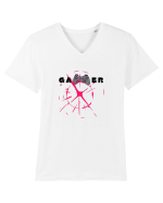 GAMER Tricou mânecă scurtă guler V Bărbat Presenter
