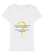 AM TRAS O CONCLUZIE Tricou mânecă scurtă guler V Damă Evoker