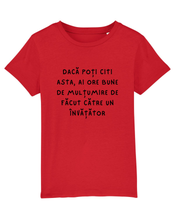 DACĂ POȚI CITI Red