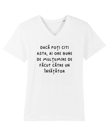 DACĂ POȚI CITI White