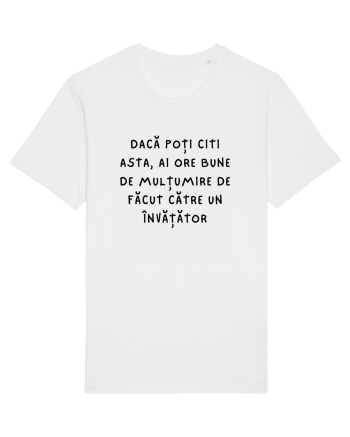 DACĂ POȚI CITI White