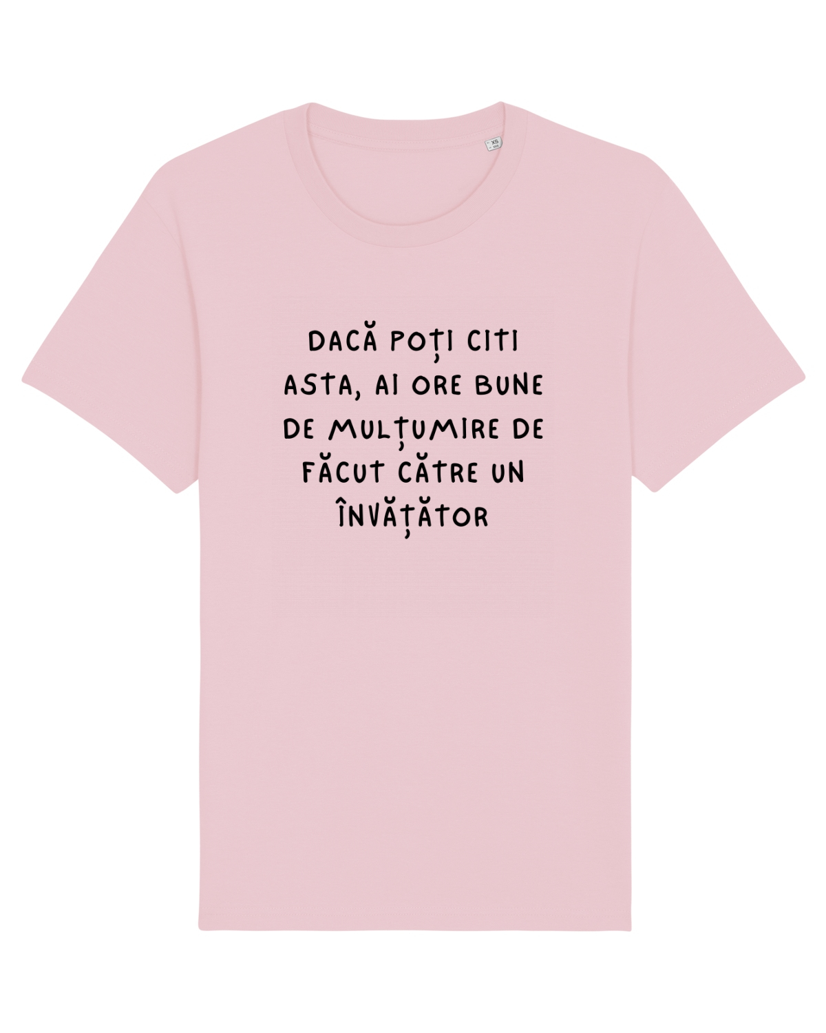 Tricou mânecă scurtă Unisex Rocker Cotton Pink