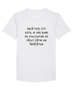 DACĂ POȚI CITI Tricou mânecă scurtă guler larg Bărbat Skater
