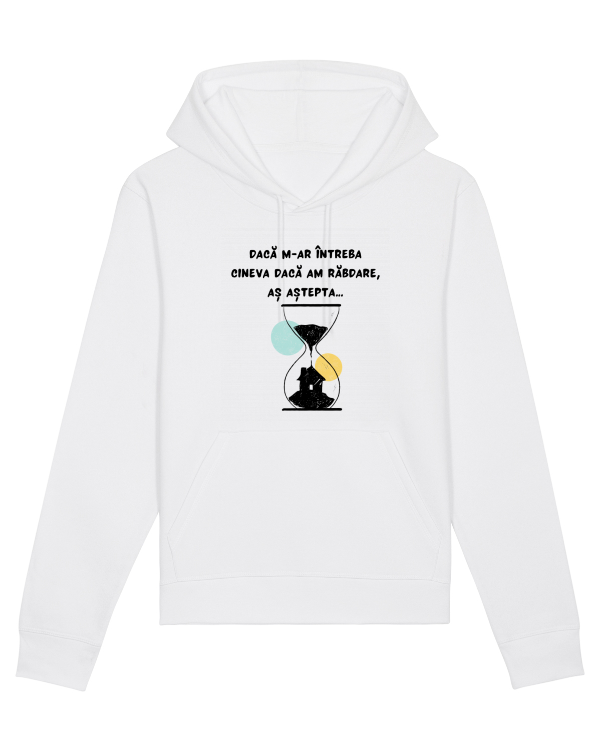Hanorac Unisex Drummer White