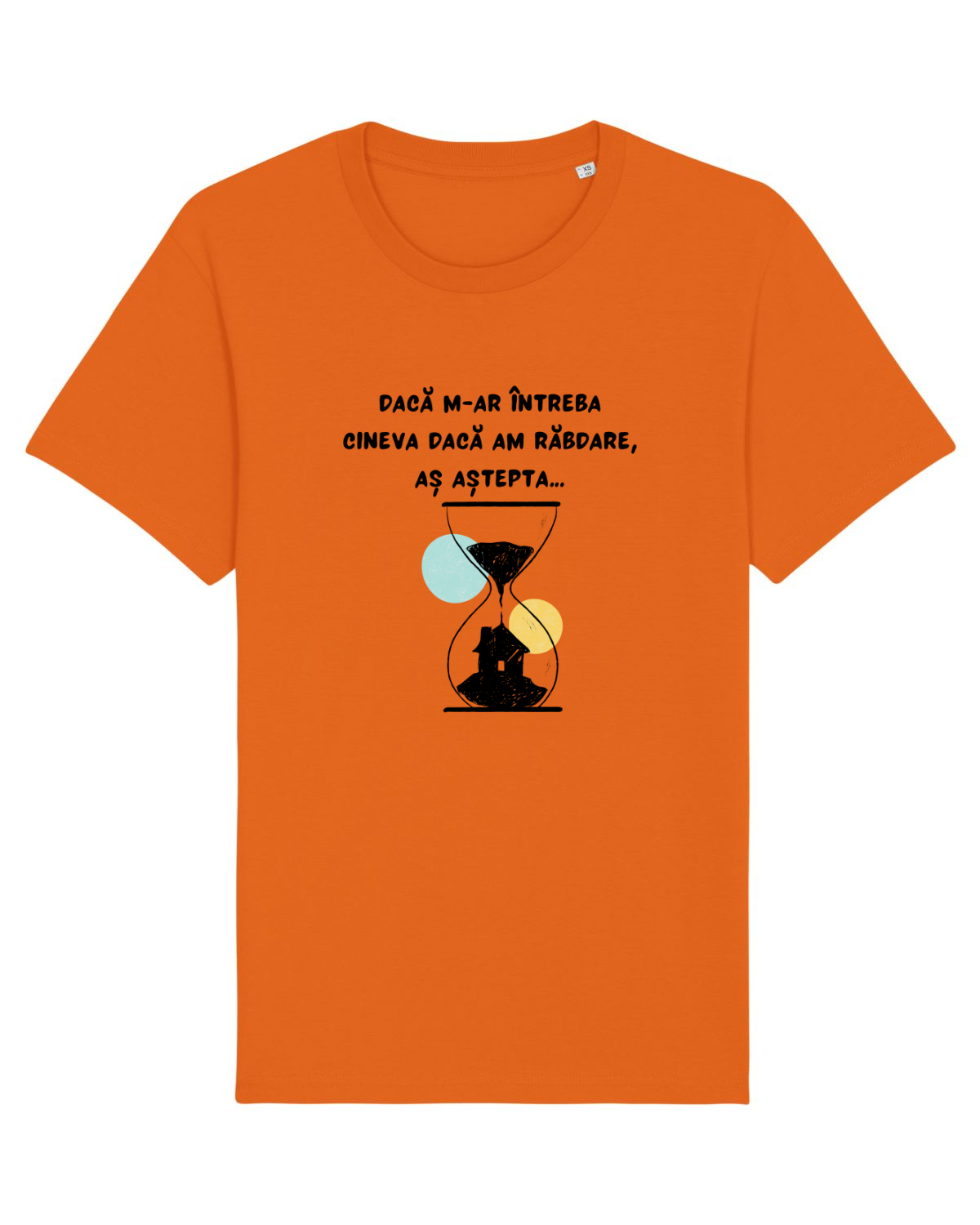 Tricou mânecă scurtă Unisex Rocker Bright Orange