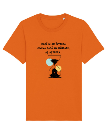 RĂBDARE - AȘTEPTARE Bright Orange