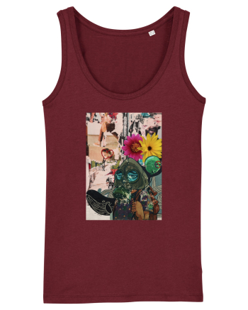Abstract life Burgundy