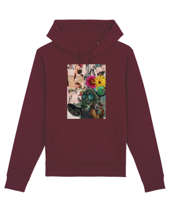Abstract life Burgundy