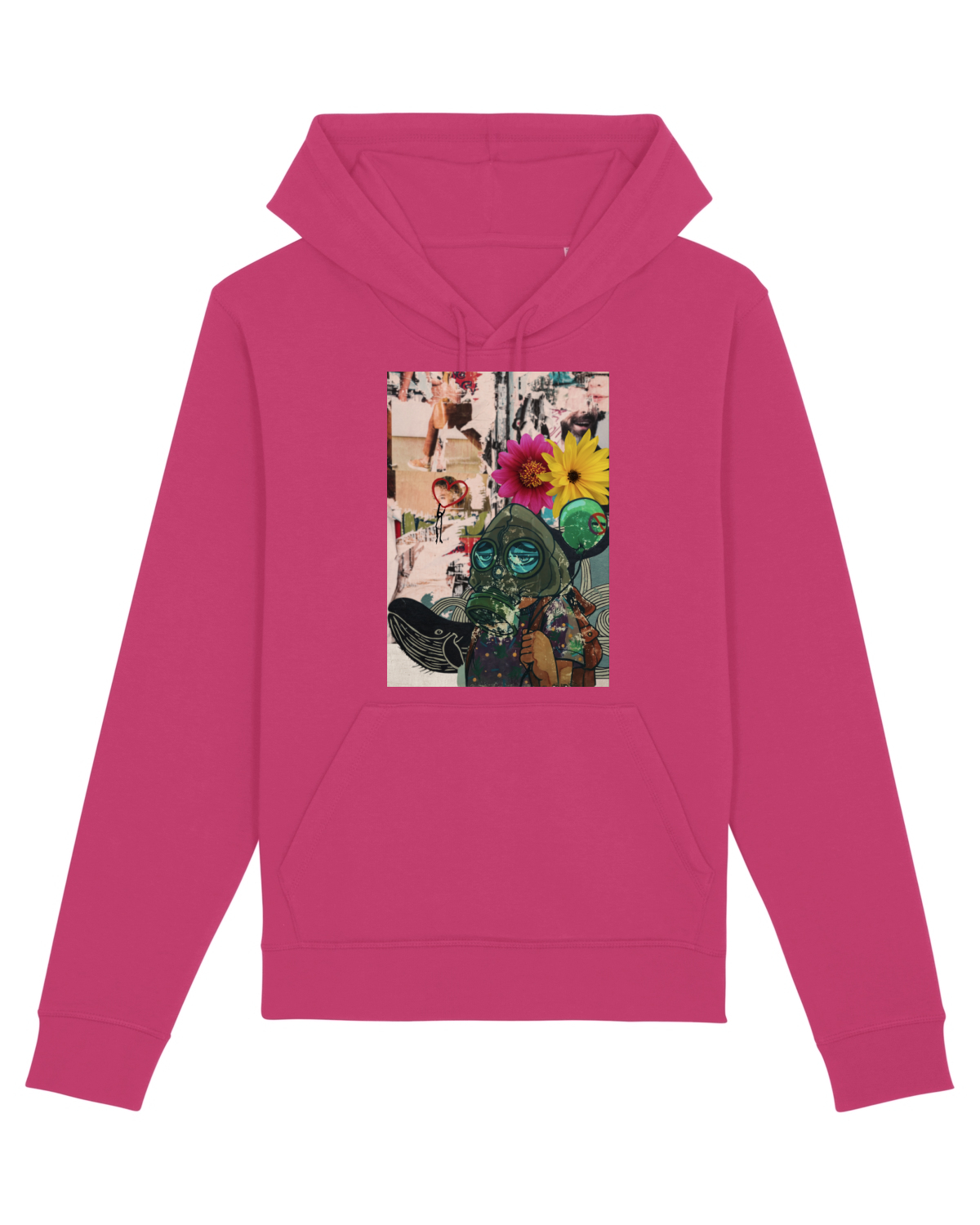 Hanorac Unisex Drummer Raspberry